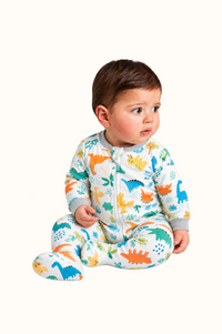 Pijama Fleece Bebe Enteriza Dinos