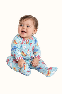 Pijama Bebe Enteriza Crispetas en Algodón