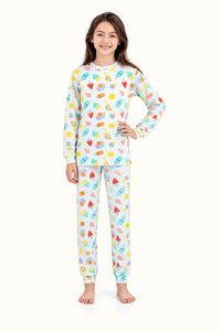 Pijama Teens Dos Piezas Paletas en Algodón