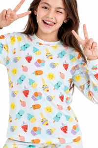 Pijama Teens Dos Piezas Paletas en Algodón