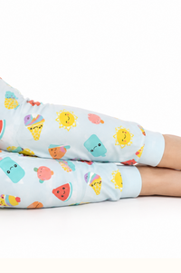 Pijama Teens Dos Piezas Paletas en Algodón