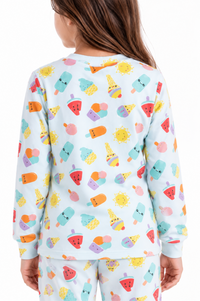 Pijama Teens Dos Piezas Paletas en Algodón